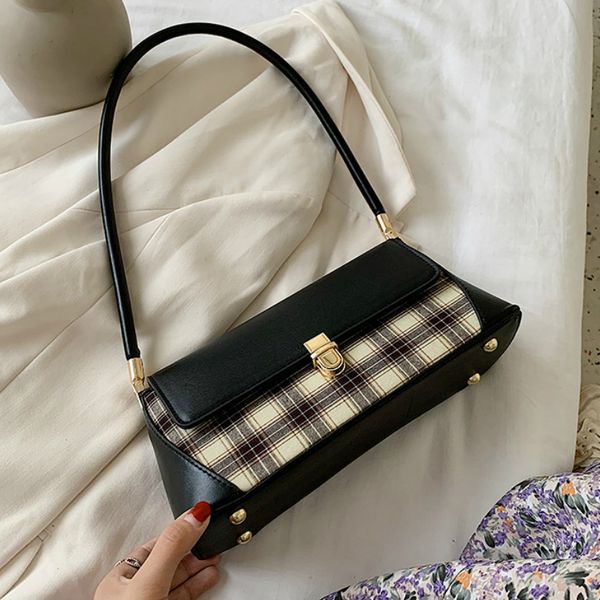 

lattice handbag women shoulder bag luxury 2020 new designer crossbody bags pu leather purses and handbags travel hand bag