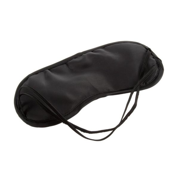 

black sleeping eye mask travel aid eye mask sleep sleeping shade cover nap light soft rest blindfold