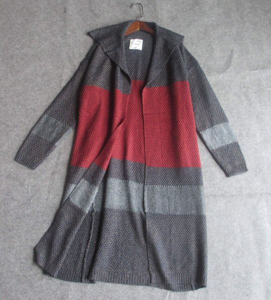 

lady`s long sleeve knitted cardigan outewear odm order service