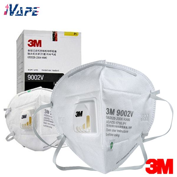 

3m kn95 n95 kn90 n90 masks ffp2 masks 9001 9541 9002v 9502v+ with respirator valve ffp2 anti-dust dustproof pm2.5 protective face mask