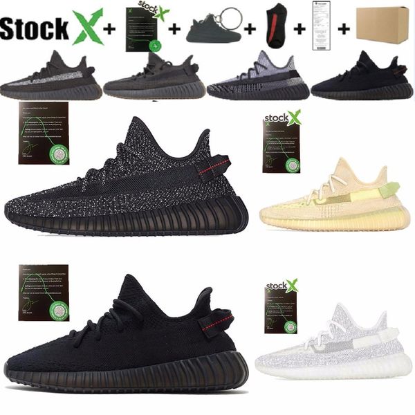 

kanye west static running shoes new israfil cinder desert sage earth tail light zebra womens mens trainers sneakers size 13 luxky j#006329
