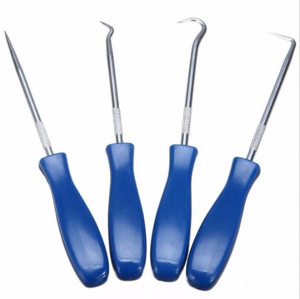 

4pcs pick and hook set o ring oil seal gasket puller remover craft hand tool