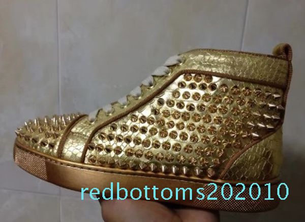 

red bottom new sole made suede fashion casual shoes,men women leisure trainer footwea 36-46 r10, Black