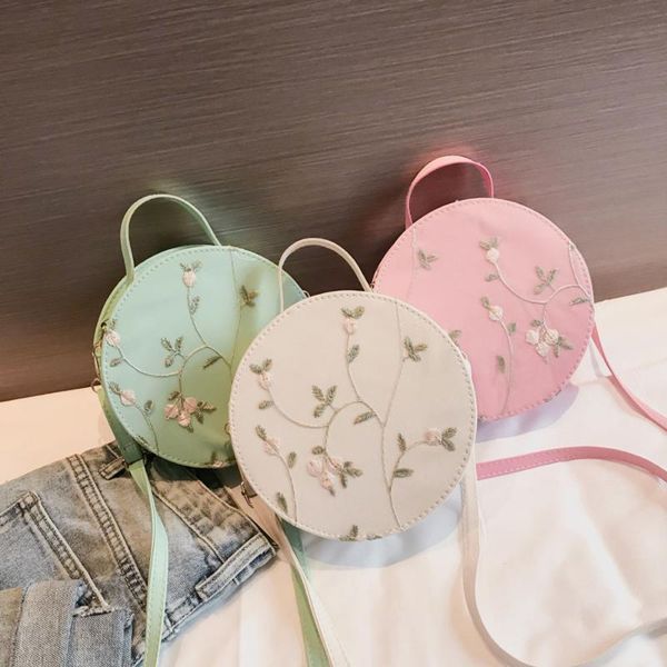 

ocardian elegant retro women bags 2020 new fashion female embroidery crossbody bags round tote handbags shoulder bag