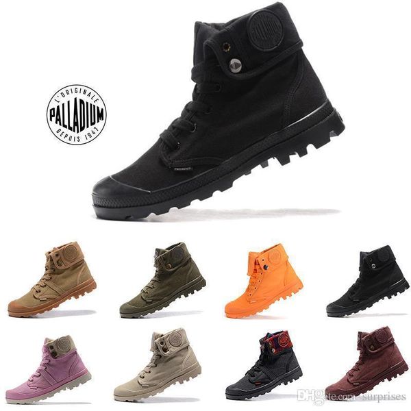 

boxnew with 2019 original mens palladium brand boots womens designer sports red white winter sneaker casual trainers luxury ace boots