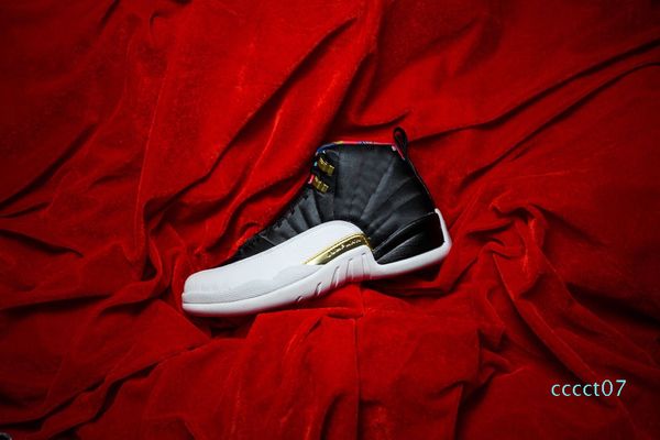 

лучшая обувь новые jumpman xii 12 cny супер качество баскетбола горячие продажи mens мода цвет 12s спорт беговые кроссовки размер 40-47 ct7