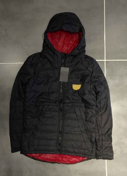 

горячей зима конструктора mens марка хлопок-ватные пальто ветровки куртка keep warm мячи толстовка спорт повседневный s-4xl coat активного b, Black;brown