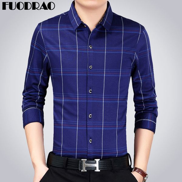 

new plaid shirts men spring slim fit long sleeve shirt men dress shirt casual mens clothes e053, White;black
