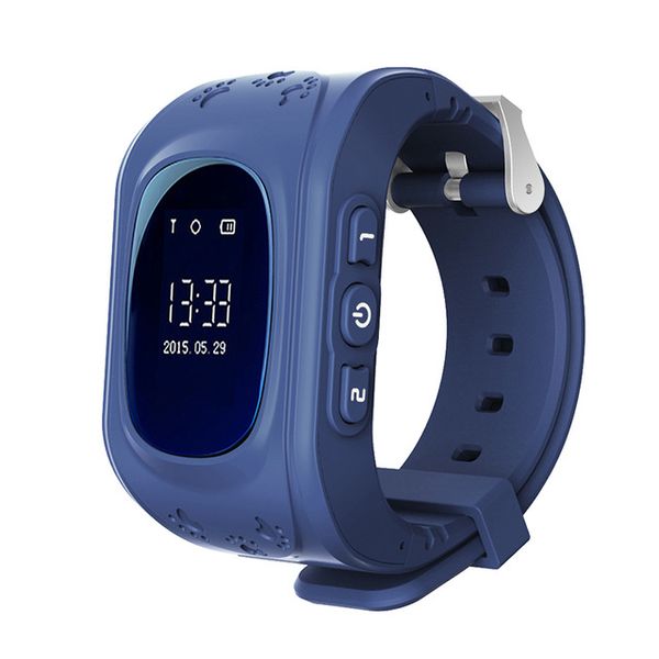 Q50 GPS LBS Smart Watch Orologio da polso intelligente Passometro SOS Call Location Finder Dispositivi indossabili Supporto orologio Bracciale 2G LTE per Android IOS