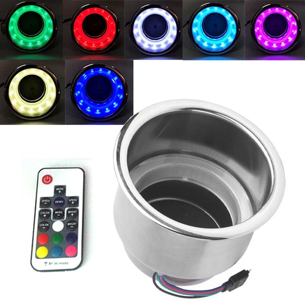 

polished cup holder drink bottle holder water bottle stand bracket mount for marine boat rv camper silver color