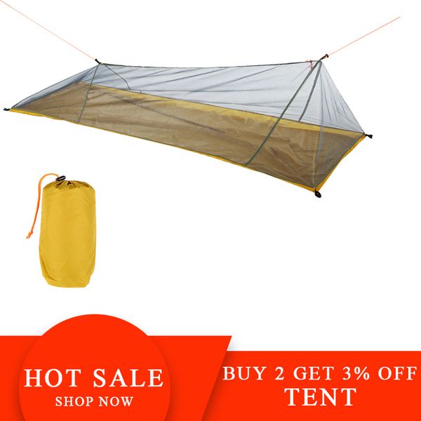 

lixada summer 1 single person tent outdoor camping tent ultralight mesh mosquito insect bugs shelter bug repellent net