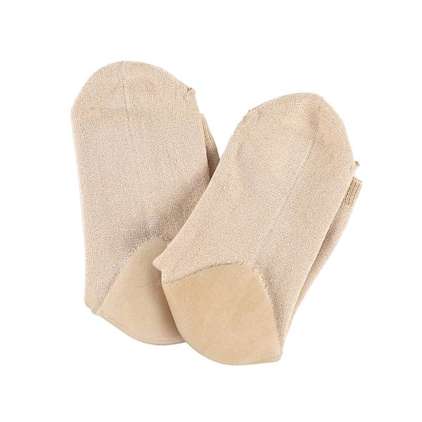 

1 pair women gel moisturizing foot heel socks for cracked foot care