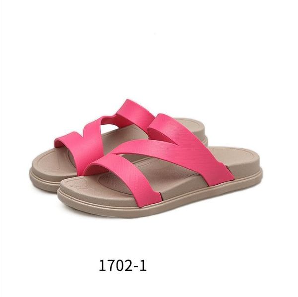 

2019 running shoes women sandals designer shoes slide summer fashion wide flat slippery sandals slipper flip flop size 36-41, Black
