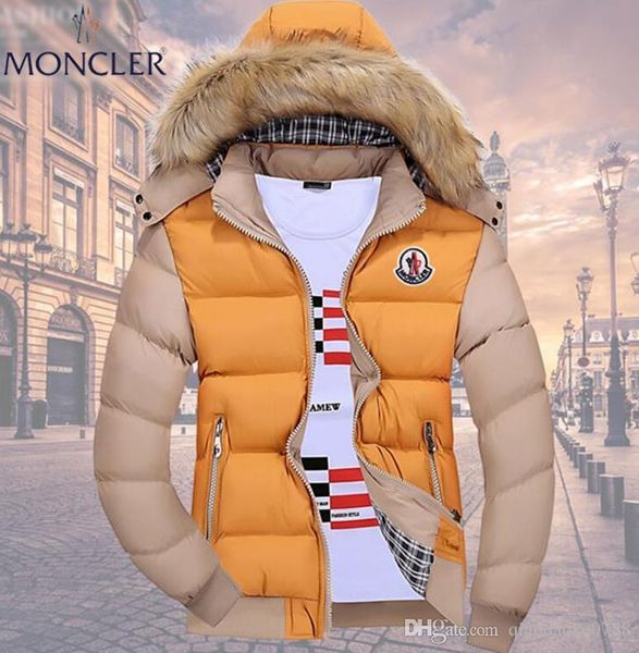 

2019 brand new arrival winter men down jacket warm fa hion down coat waterproof jacket men hooded winter man coat