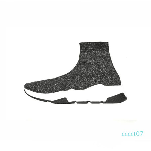 

new triple white sneakers for men women speed triple black red grey blue fashion flat sock casual shoes speed trainer tennis shoes 07ct