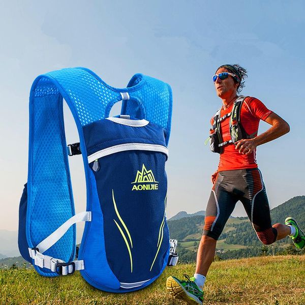 

запуск жилет рюкзак 5л ультра running гидратация жилет пакет marathon рюкзака сумка открытый спортивный рюкзак многофункциональный