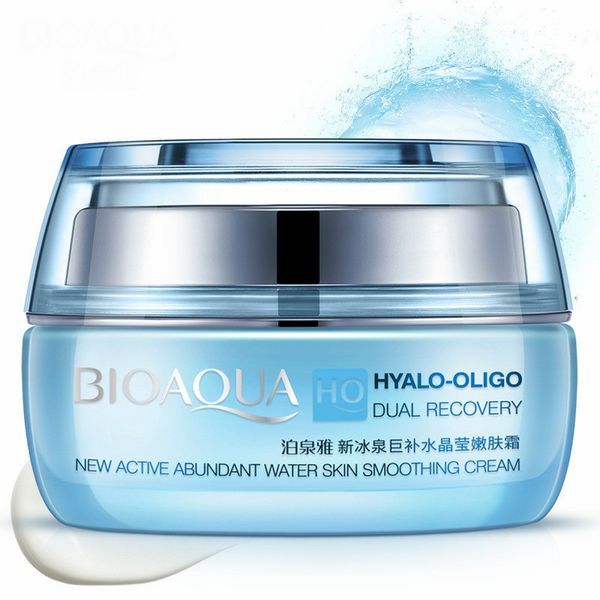 

ice spring moisturizing face cream improve dry skin replenishment day cream skin care for free shipping, White