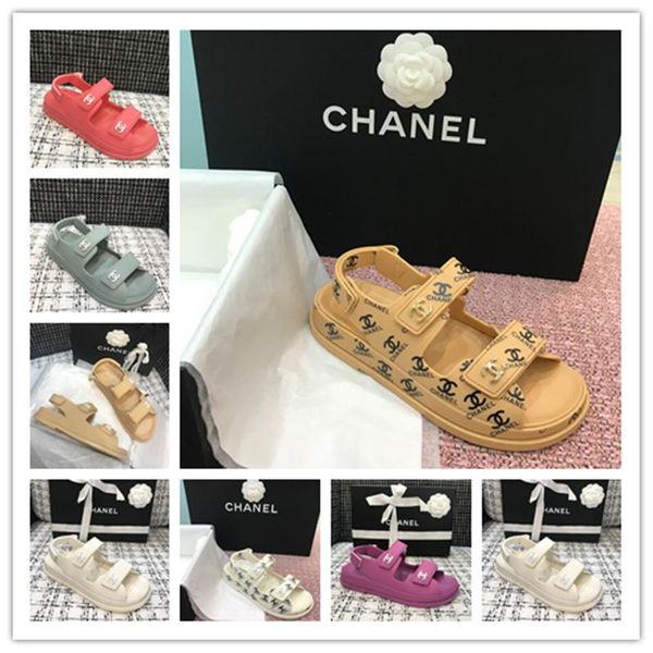 

2020ss прибытие супер горячая новые сандалии женщин в тпу на липучке сандалии женские сандалии роскошные дизайнерские туфли royal классическ, Black