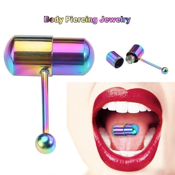 

2types vibrating tongue/belly button ring with 2 button batteries stainless steel navel nipple rings barbe body piercing jewelry, Slivery;golden