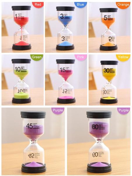 

hourglass 60 minutes sand clock 5 minutes hourglass clock 1 hour 45 toothbrush kid gift timer home decoration