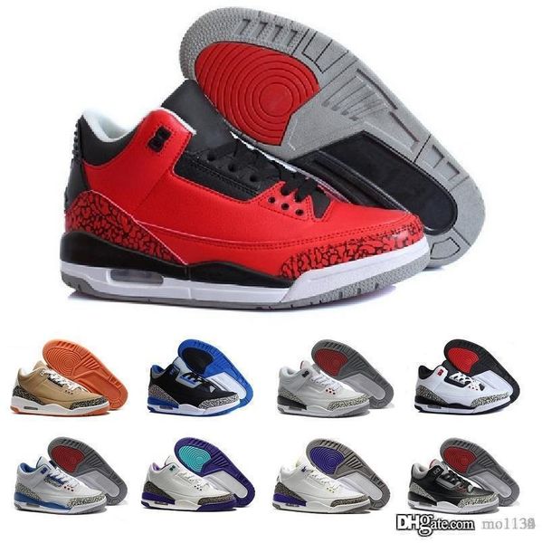 

air jordon 1 new 3 x dj khaled grateful pe men basketball shoes fire red 3s mens sports shoes sneakers us8-13 40-46