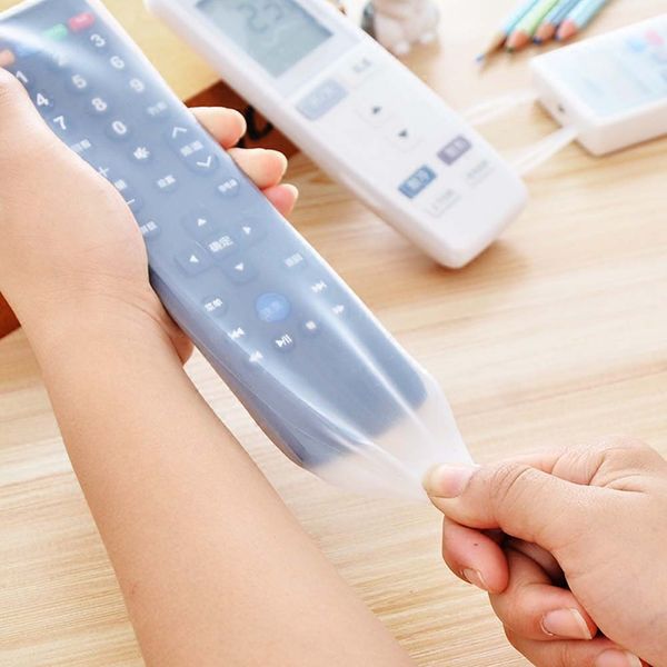 

tv remote case cover cute rabbit remote control waterproof dustproof protective transparent bag ti99