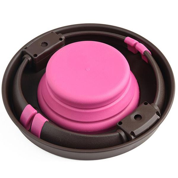 

sunlynn двойной регулируемый высота фидер, single повышенные fold pet bowl, собака кошка как чаша placemat