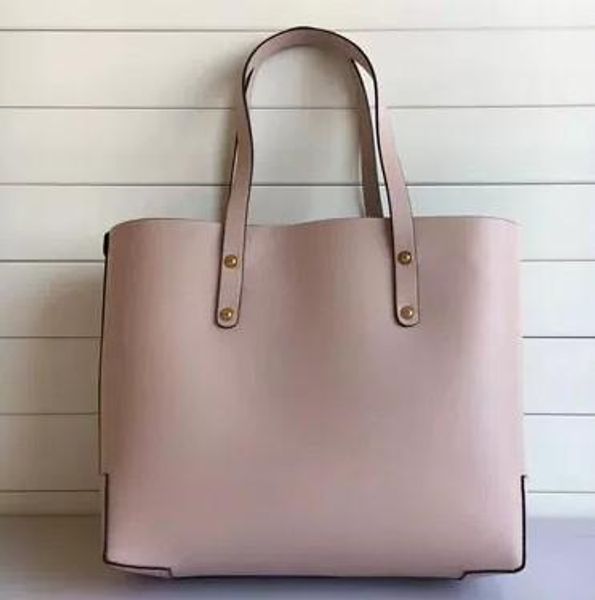 

classic fashion new style genuine leather handbag a shopping bag fashion embroidered wide shoulder strap concise bag cow leather 35c handbag