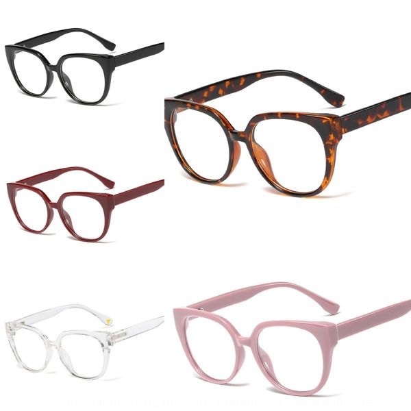 

95166 fashion classic plain myopia men's and women's all-match full frame glasses frame special for myopia glasses, Silver
