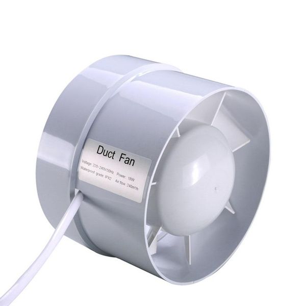 2019 220v 4 Inches Inline Duct Fan Ceiling Ventilation Pipe Exhausted Ducted Fan Extractor Fan For Bathroom Supplies From Kings0905 15 08