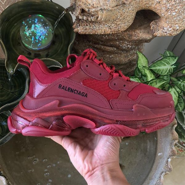 

2020 Роскошные Balèncìaga Тройной S Ретро Кроссовки Мужская Мода Старинные Kanye West Старый Дедушка Тренеры Подушка Мужская Женская Повседневная Обувь 36-45