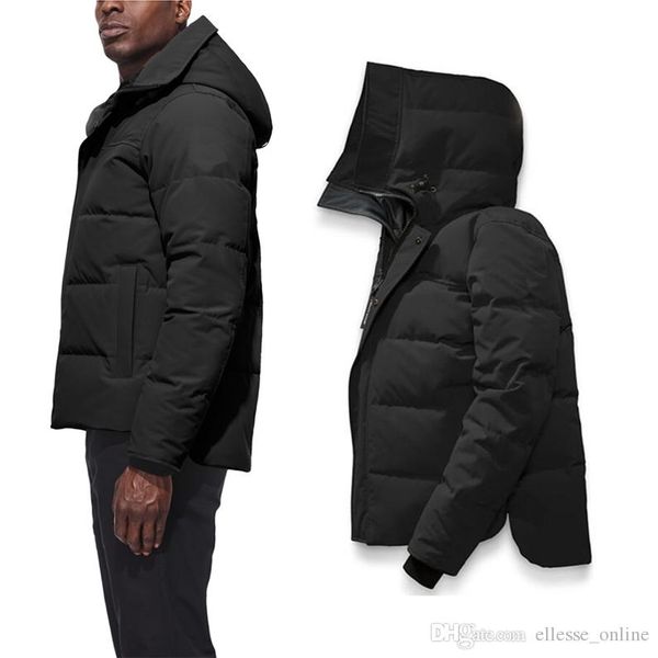 

2020 canada mens winter down parkas warm jacket hoodie black down designer jackets overcoat fur langfordo luxury warm coat clothes doudoune
