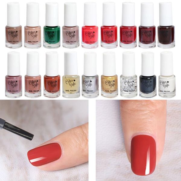 

non-toxic tearing nail health peelable nail polish set durable waterproof quick-drying polish ptherapy