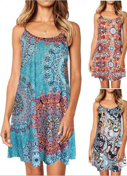 

plus size women's mid length summer solid colour sleeveless camisole cotton dresses for girls 14 teen to 60 jumper skirt, Black;gray