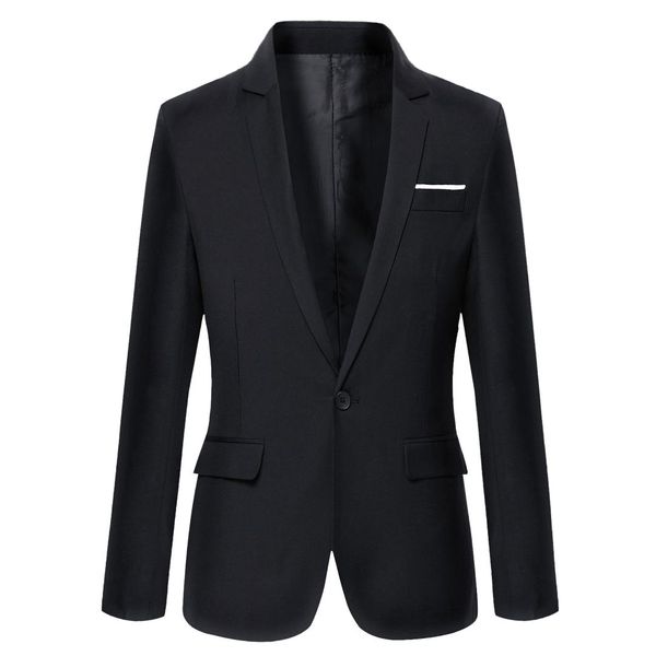 

2019 мерк kleding herfst pak blazer mode mannen slim fit mannelijke past повседневный effen kleur mannelijke blazer размер m-4xl, White;black