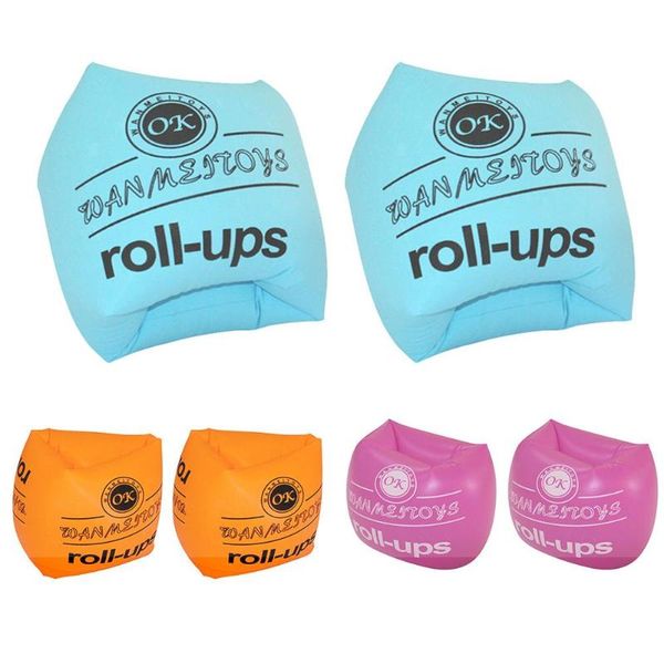 

1 pair baby arm circle swimming ring children safety training inflatable swim pool float rings accessories for children adult