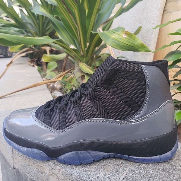 

new arrival jumpman 11 atmosphere grey mens basketball shoes sneakers 2019 new release 11s grey white sports trainers designer us 8-13, White;red