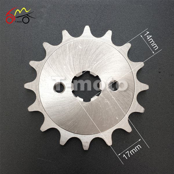 

420 428 15t 16t tooth sprocket for loncin110 qs110 gt125 wh125 dirt pit bike atv quad go kart moped buggy scooter motorcycle