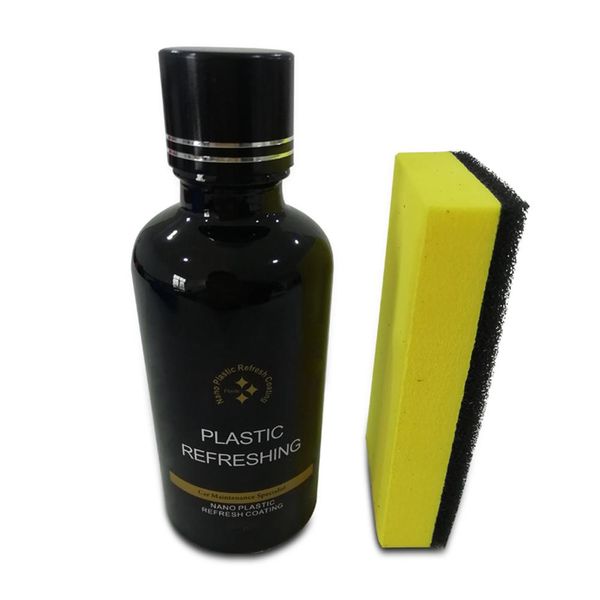 

30ml car plastic parts retreading agent instrument panel agent automotive interior plastic part retreading cleaning