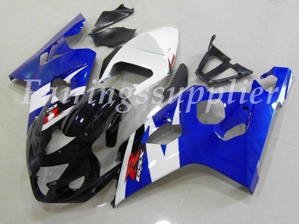 

новая (литье под давлением) abs обтекателя комплекты fit для (suzuki gsx-r 600-750) 2004 2005 gsx-r600 r750 k4 04 05 обтекатели набор синий