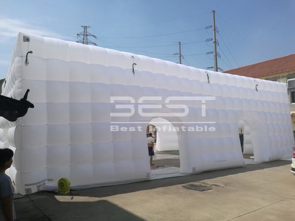 

outdoor white inflatable cubic tent for exhibition party event wholesale giant inflatable cube tent china modern square inflatable tent