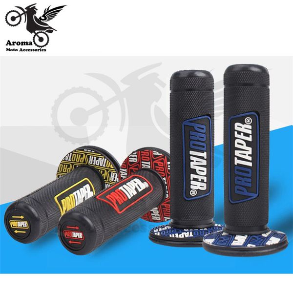 

4 colors available motorcycle handlebar soft rubber motocross dirt pit bike grips motorbike handle bar unviersal atv off-road