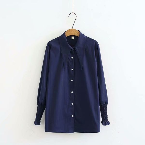 

plus size lanterns mouw women's shirts 2019 casual ladies blouse women's spring springtime, White