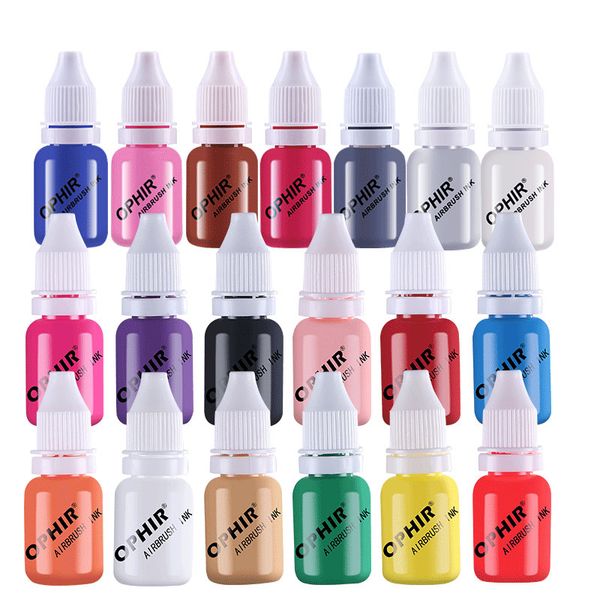 

nail polish ophir airbrush painting art paint ink for water based ta098(1-19)