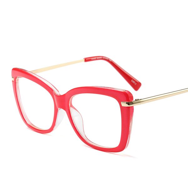 

butterfly big box glasses frame fashion personality women myopia eyeglasses optical eyewear prescription oversized spectacles, Black