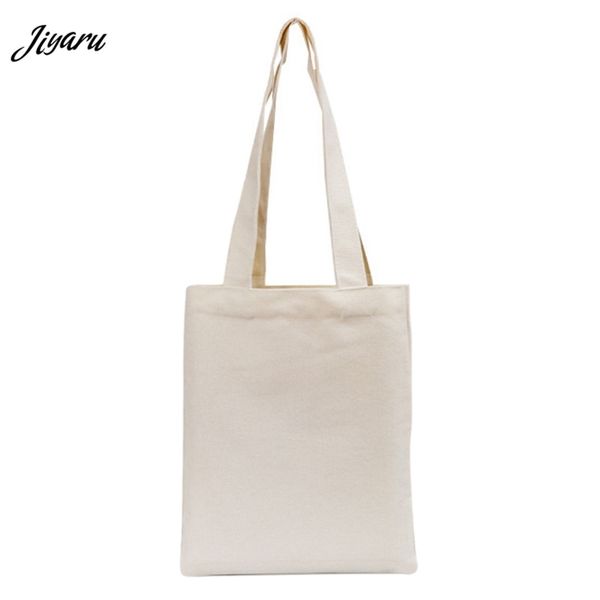 

new canvas tote сумки многоразовые сумки женщин большой емкости шоппинг портативный сумки белый сумочка
