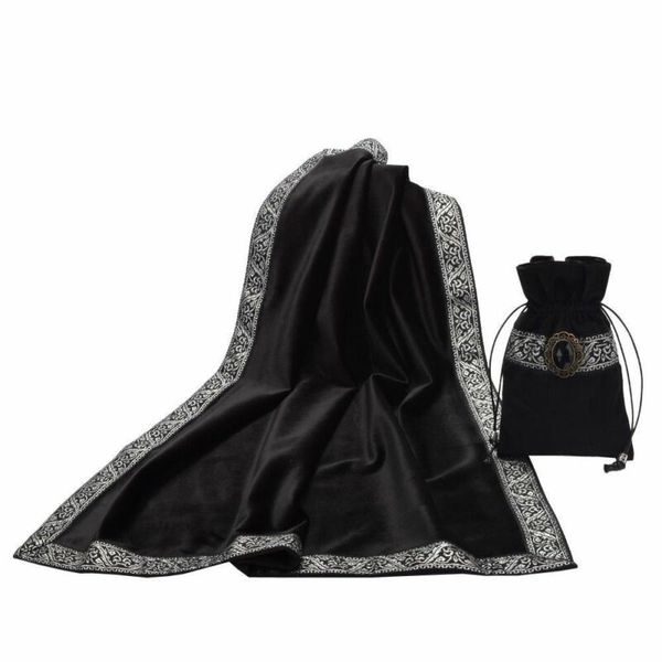 

practical decoration tarot table cloth vintage tapestry accessories mat tarot bag thick velvet decor