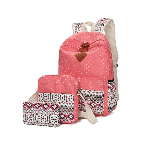 

women lapbags designer backpacks cute lightweight canvas shoulder bag female student stripes style colorful school backpack 2020 new