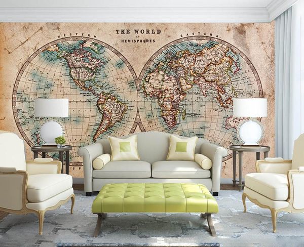 

self-adhesive] 3d globe 127374 wall paper mural wall print decal murals