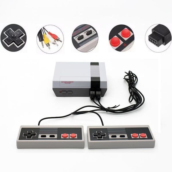 

2019 mini game consoles 620 500 portable games player entertainment system for nes classic nostalgic host cradle av output retro q889